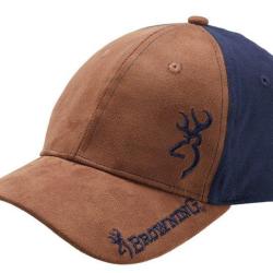 Casquette Browning Sean marron et bleu navy
