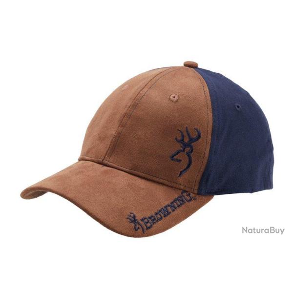 Casquette Browning Sean marron et bleu navy