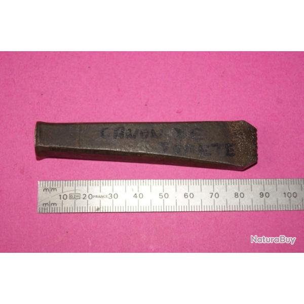 poin�on "CANON DE SURETE" hauteur des caract�res 2mm - VENDU PAR JEPERCUTE (D21F27)