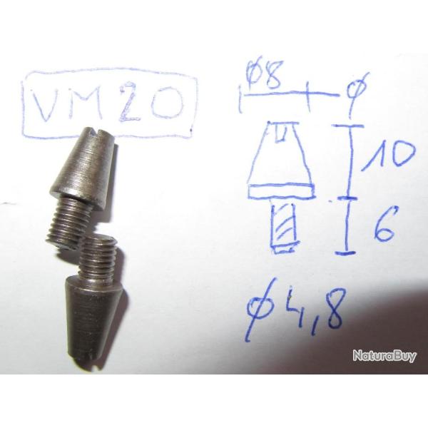 Paire de vis m�taux  (VM20)