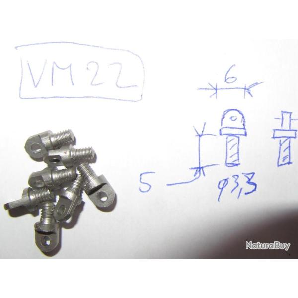 Paire de vis mtaux  (VM22)