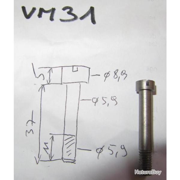 lot de 2 vis mtaux  (VM31)