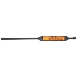 BRETELLE PLATE BROWNING RIFLE N&Eacute;OPR&Egrave;NE NOIR ATTACHES SANS ATTACHE