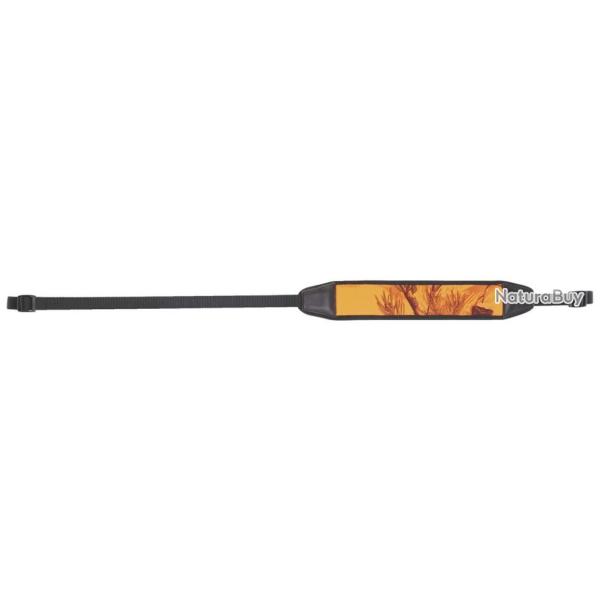 BRETELLE PLATE BROWNING RIFLE N�OPR�NE NOIR ATTACHES SANS ATTACHE