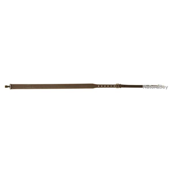 Bretelle fusil en cro�te de cuir, mousquetons - Country Sellerie