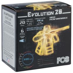 Cartouches Fob Evolution 20 - Cal. 20/70 N&deg;4