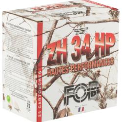Cartouches Fob ZH Acier haute performance - Cal. 12/70 N &deg;4