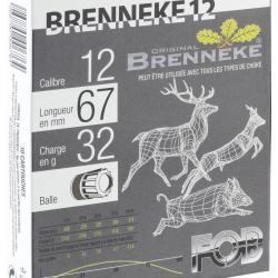Cartouche Fob balle Brenneke - Cal. 12/67