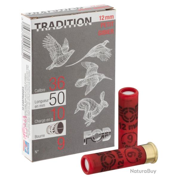 Cartouches Fob Tradition - Cal 12 mm N�9