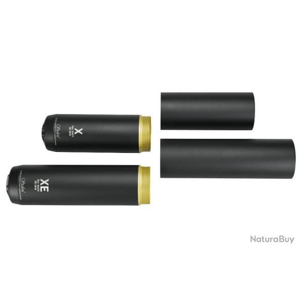 2 MODERATEURS DE SON STALON X108 M14 - Cal max 30 et M15 - Cal 9.3 Max