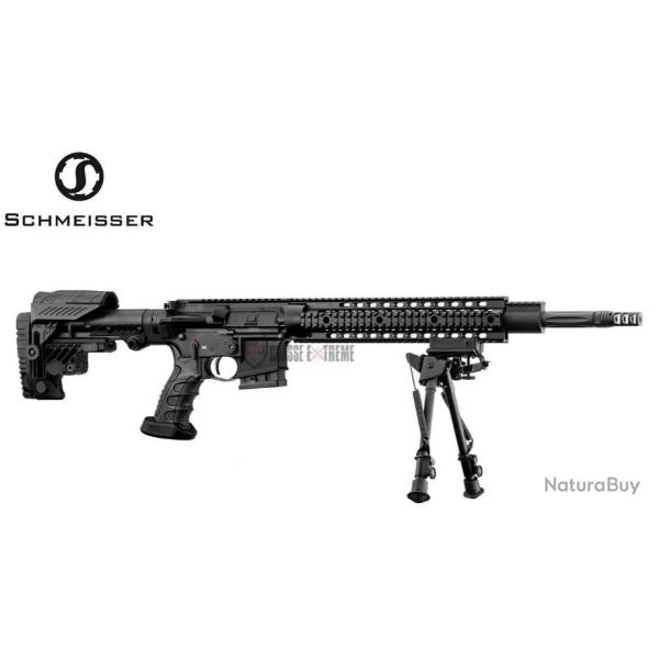 Carabine SCHMEISSER Ar15 Dmr Ral 8000 18" Cal 223 Rem Noire