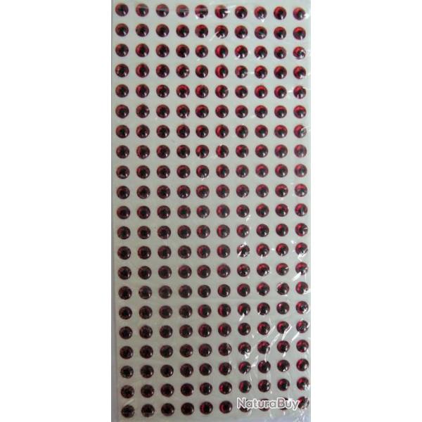 oeil holographique diametre 3 mm rouge