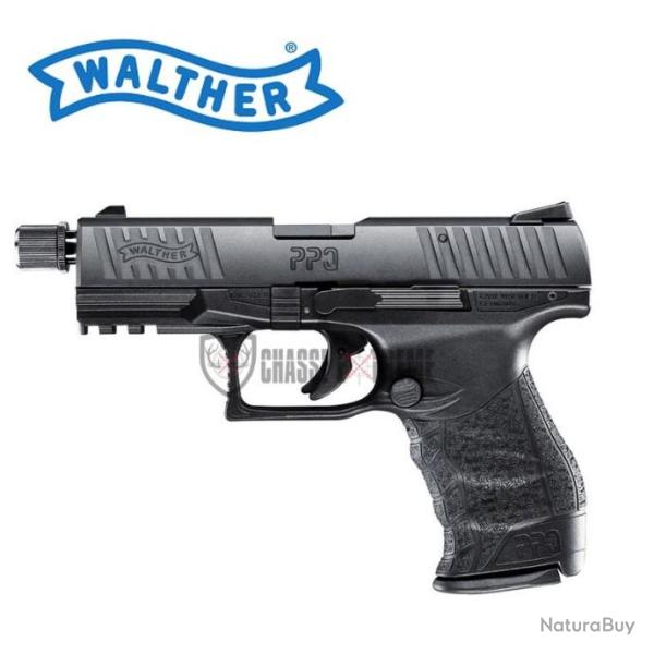 Pistolet WALTHER Ppq M2 Tactical 4.6" 12 Coups Cal 22lr