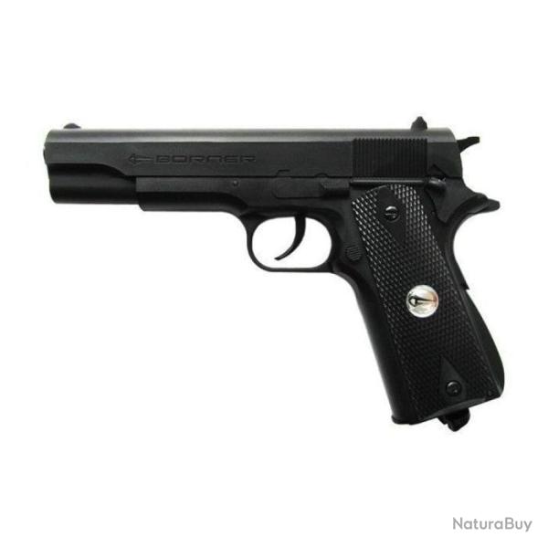 Pistolet � plomb Co2 Borner Clt 125 - Cal. 4.5 BB's - 4.5 mm / 3 Joules