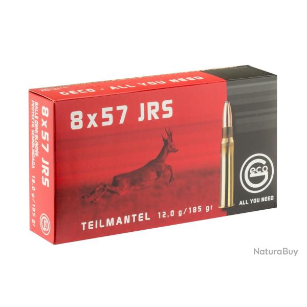 Munitions de grande chasse Geco 8 x 57 JRS