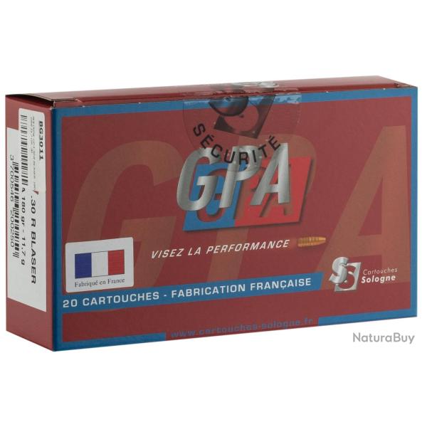 Cartouches � percussion centrale Sologne GPA 30R Blaser