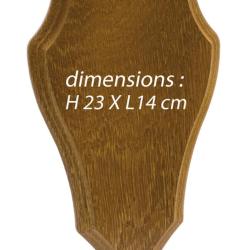 Ecusson pour troph&eacute;e chevreuil ou cerf