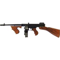 R&eacute;plique d&eacute;corative Denix de la mitraillette Thomson M1928 - Chargeur camembert