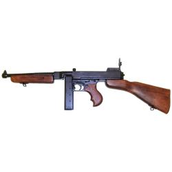 R&eacute;plique d&eacute;corative Denix de la mitraillette Thomson M1928 - Chargeur droit
