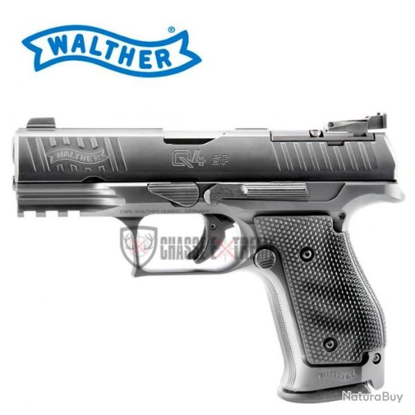 Pistolet WALTHER Q4 Sf Or 4'' 15 Cps Vis�e Sport Cal 9x19