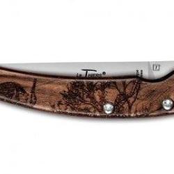 Couteau animalis B&eacute;casse Claude Dozorme Le Thiers