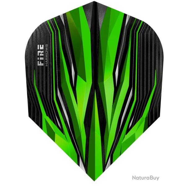 HARROWS - Ailettes FIRE Vert