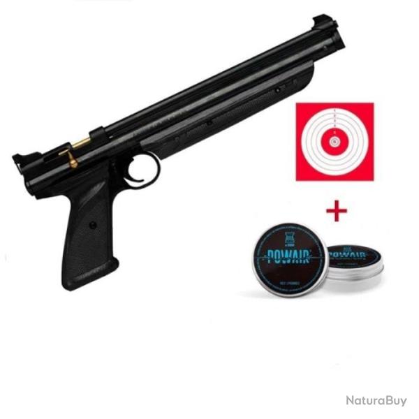 Pistolet � plomb Crosman 1322 pneumatique - Cal. 5.5 Pistolet seul / - Pack / 3 Joules