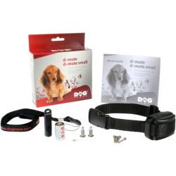 Collier anti-aboiement d-mute pour chien - Dog Trace. moyens &agrave; petits chiens