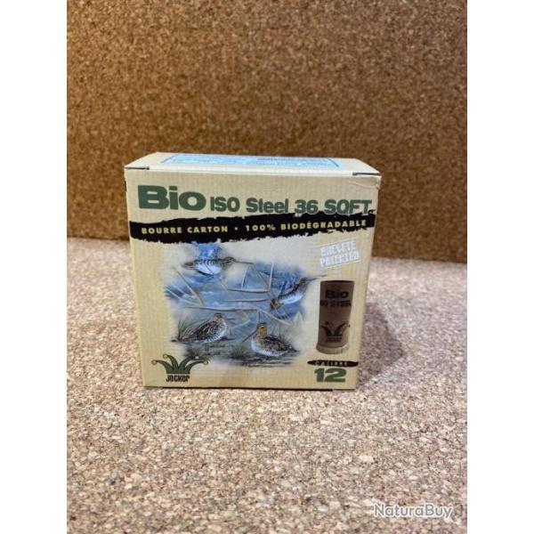 3 boites de 25 cartouches Jocker BIO ISO STEEL 36  Soft C/12/70/12 - Bourre jupe - N�8