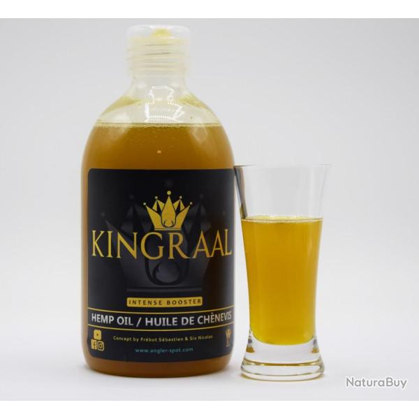 Booster Liquide Huile Chenevis 500ml Kingraal