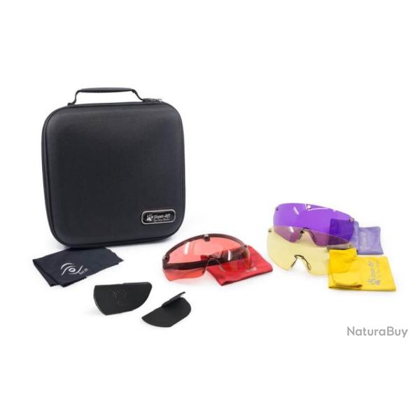 Lunettes de Tir Next Gen Shoot-Off Coffret 3 verres + PROMO 1 Verre suppl�mentaire offert