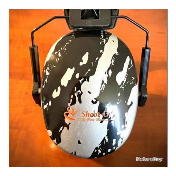 Casque Anti Bruit Shoot-Off New design BLANC