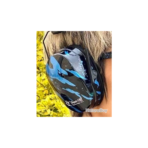 Casque Anti Bruit Shoot-Off New design BLEU