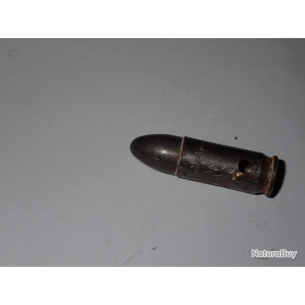 Cartouche neutralis�e - 7,65 long - VE - balle blind� ronde - 1943