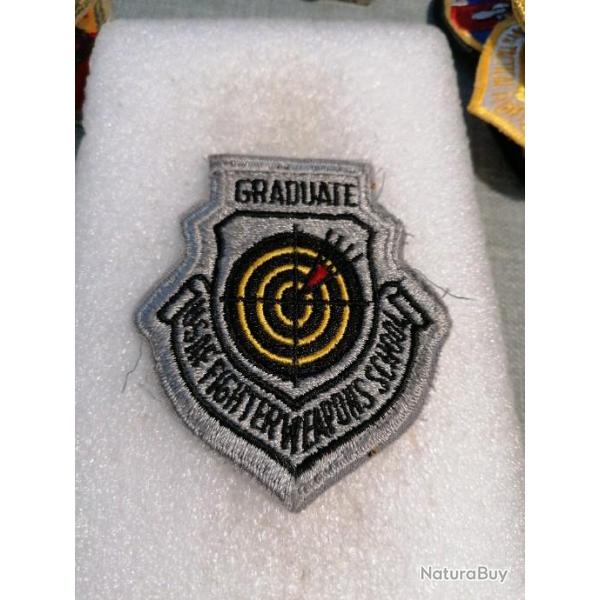 Patch arme us USAF FIGHTER weaspons school original