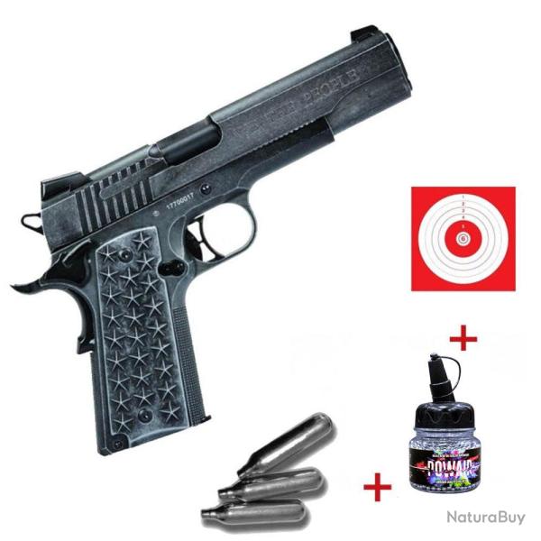R�plique Co2 Sig Sauer 1911 We Are The People - Cal. 4.5 - Pack / 1.7 Joules