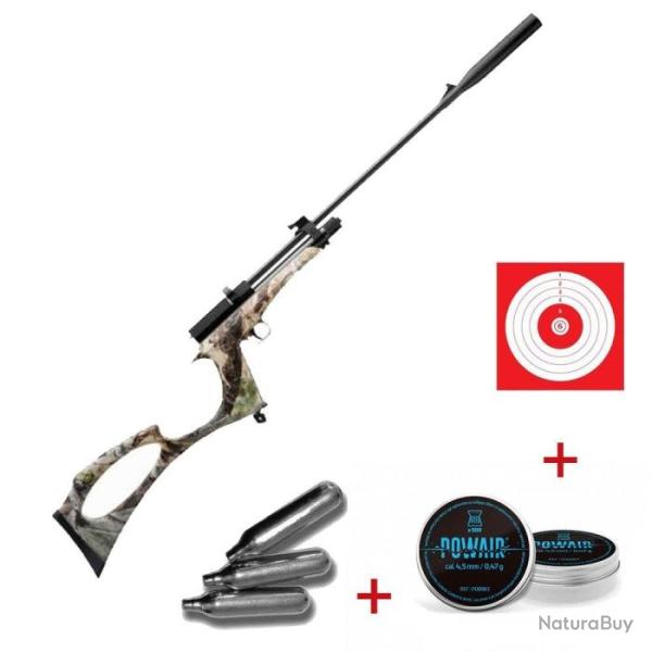 Pistolet � plombs Artemis CP2 Camo - Cal. 4.5 Pistolet seul / 6 joule - Pack / 6 joules