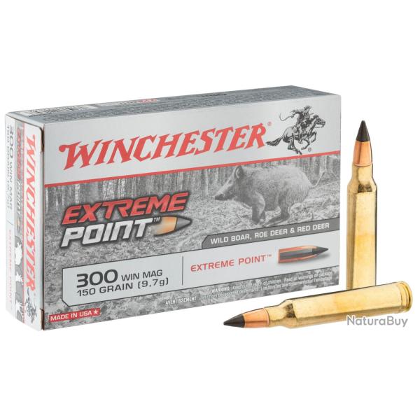 Munitions Winchester cal . 300 Win Mag - grande chasse
