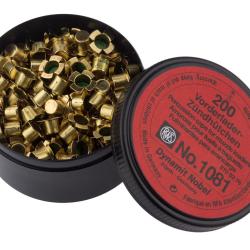 Bo&icirc;te de 200 amorces &agrave; ailettes