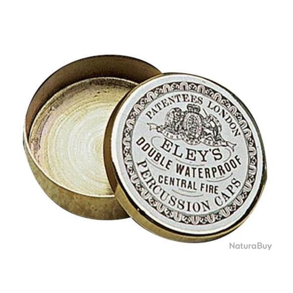 Bo�te d'amorces vide en laiton vintage