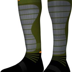 Chaussettes Monnet Hunting Expert kaki. P 43/44