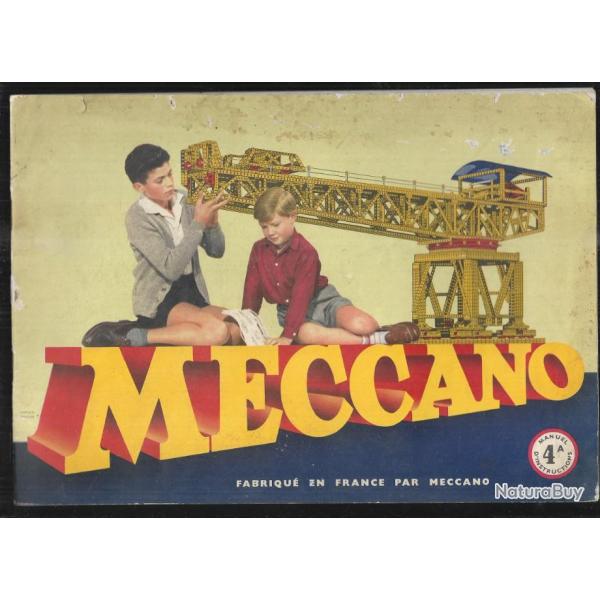manuel d'instruction meccano 4 a