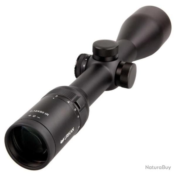 Lunette URIKAN Predator 2-12x50 ret 4 lumineux
