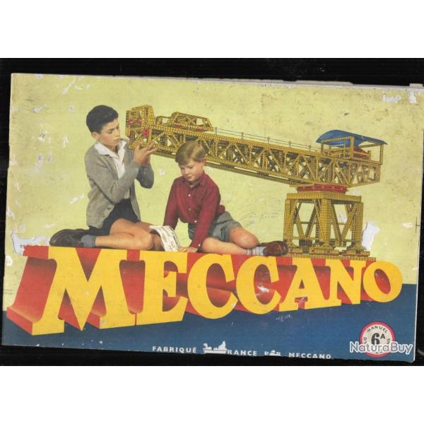manuel d'instruction meccano 6 a