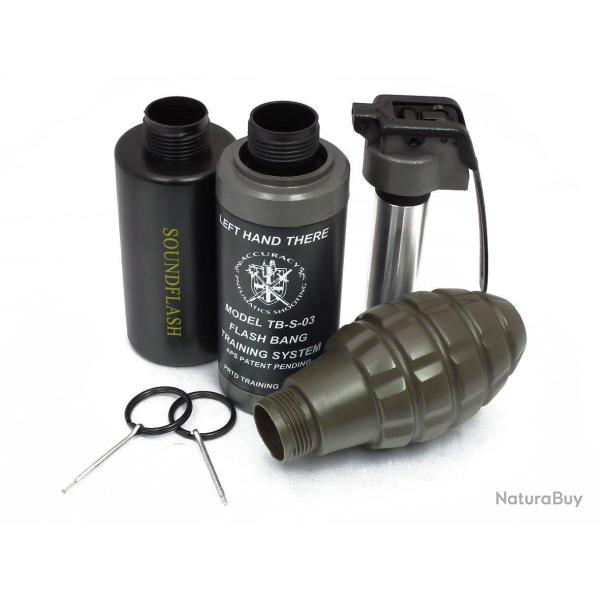 Grenade Co2 : Pack Kit Armement w/ 3 coques (APS)