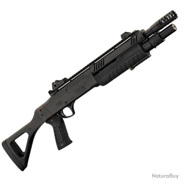 R�plique STF12-11 BO Manufacture Compact ressort 3 shots - Cal. 6 mm - Noir