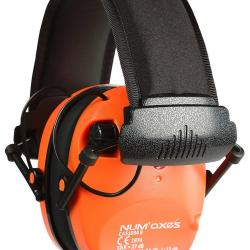 CASQUE &Eacute;LECTRONIQUE NUM'AXES CAS1034 ORANGE