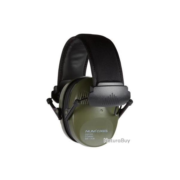 CASQUE �LECTRONIQUE NUM'AXES CAS1034 KAKI