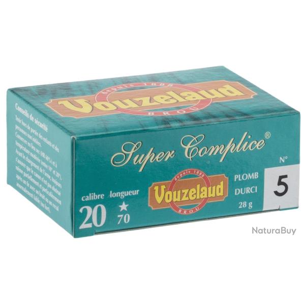 Cartouches Vouzelaud Super Complice 70 Cal. 20 70