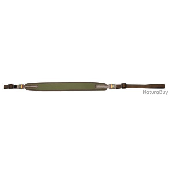 Bretelle droite n�opr�ne pour carabine � boucle standard verte - Niggeloh
